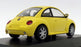 Schuco 1/43 Scale Model Car 04532 - VW New Beetle - Yellow