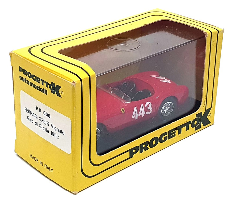 Progetto K 1/43 Scale PK006 - Ferrari 225/S Vignale - #2 Giro di Siciia