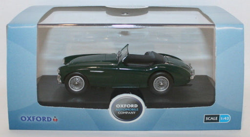 Oxford Diecast 1/43 Scale AH1003 - Austin Healey 100 BN1 Open - Spruce Green