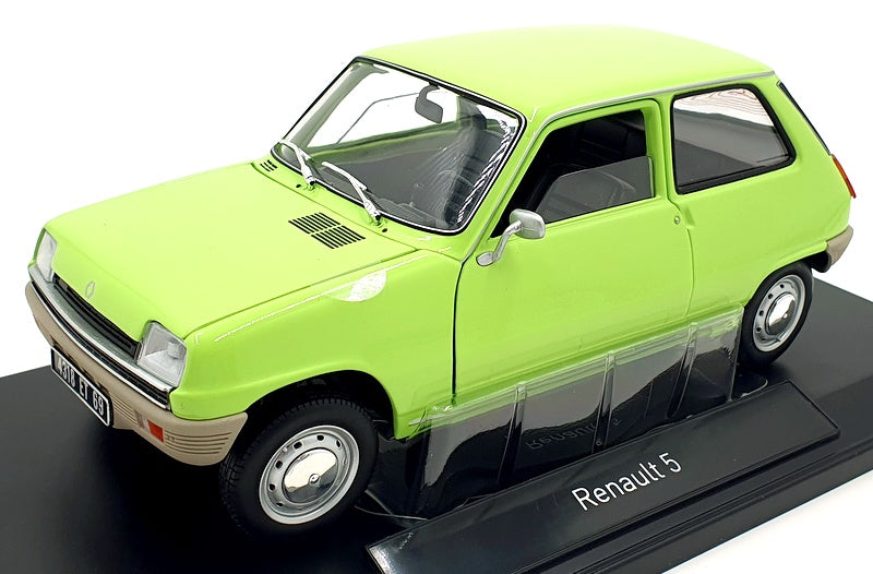 Norev 1/18 Scale Diecast 185155 - Renault 5 1972 - Light Green