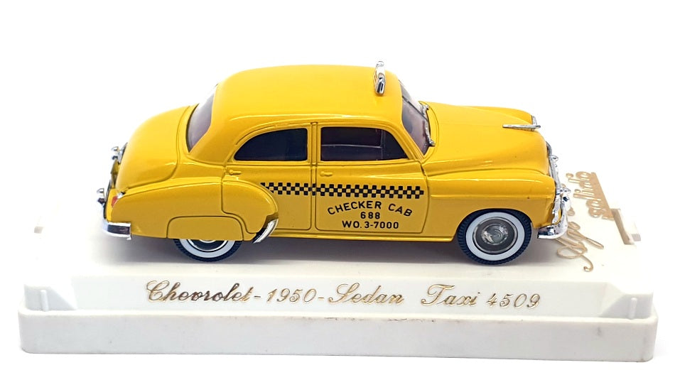 Solido 1/43 Scale Diecast 4509 - Chevrolet Sedan Taxi - Yellow