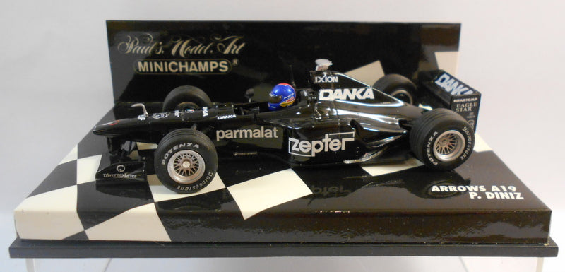 Minichamps F1 1/43 Scale - 430980016 ORANGEARROWS P.DINIZ A19