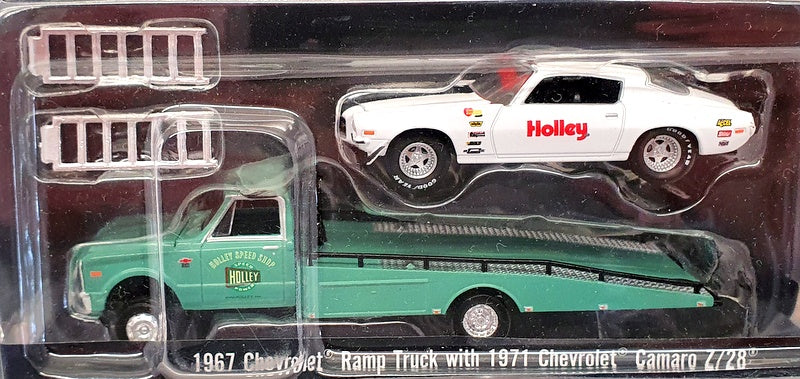 ACME 1/64 Scale 51247 - 1967 Chevrolet Ramp Truck & 1971 Chevrolet Camaro Z/28