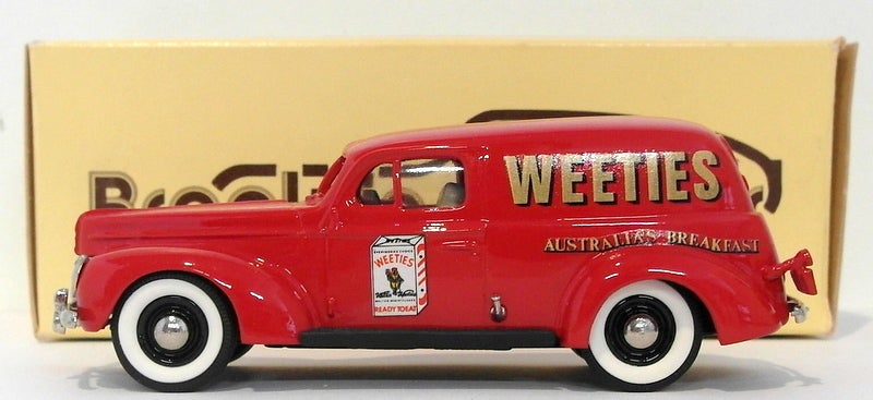 Brooklin 1/43 Scale BRK9X 044  - 1940 Ford Sedan Delivery Weeties Red 1 Of 750
