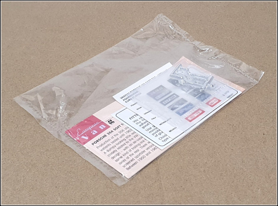 Vanguards 1/43 Scale VA07900 - Porsche 356 Soft Top - Metallic Aquamarine