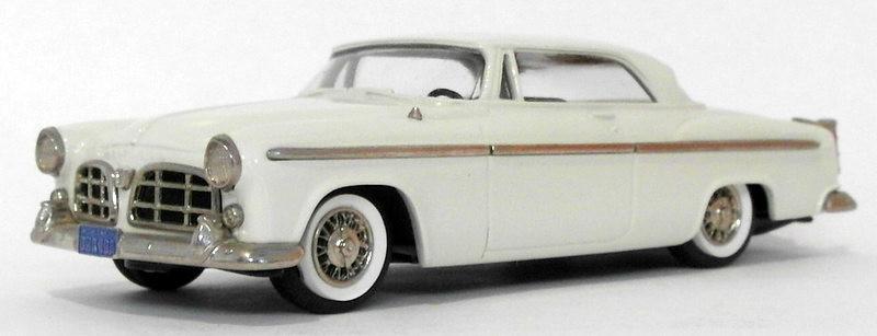 Brooklin 1/43 Scale BRK19A 001 - 1955 Chrysler C-300 Hardtop Coupe White