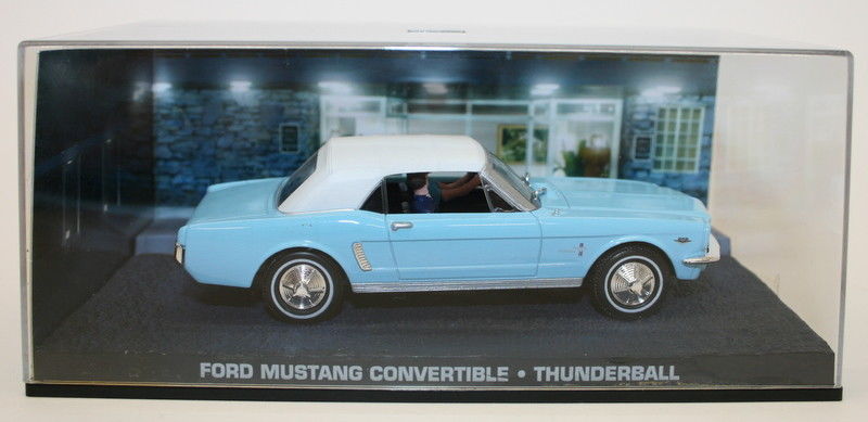 Fabbri 1/43 Scale Diecast Model - Ford Mustang Convertible - Thunderball