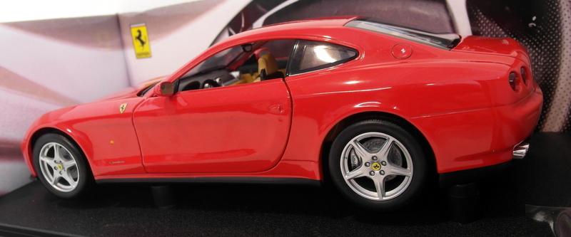 Hot Wheels 1/18 Scale diecast - B6047 Ferrari 612 Scaglietti red