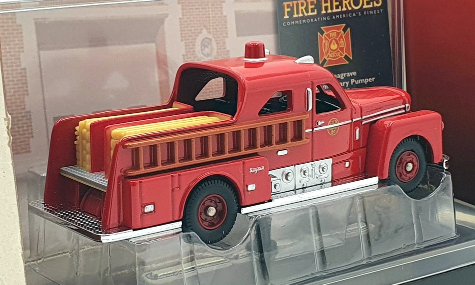 Corgi Appx 10cm Long CS90043 - Seagrave 70th Anniversary Pumper
