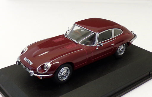 Oxford Diecast 1/43 Scale Model JAGV12003 Jaguar V12 E Type Coupe - Regency Red