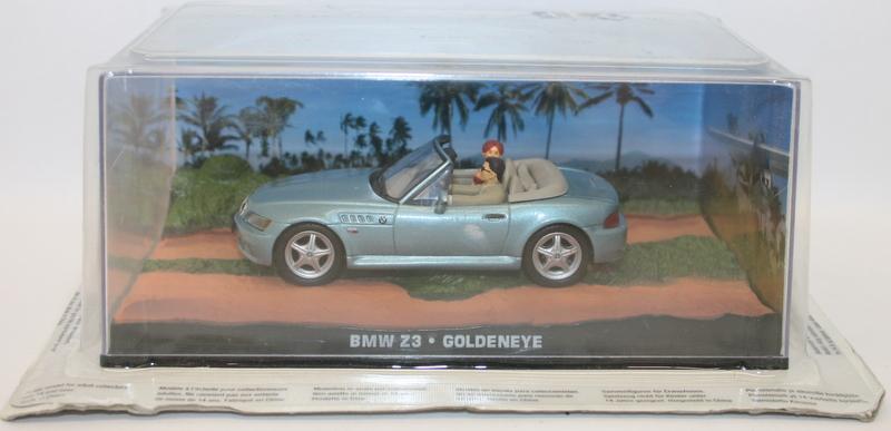 Fabbri 1/43 Scale Diecast - BMW Z3 - Goldeneye