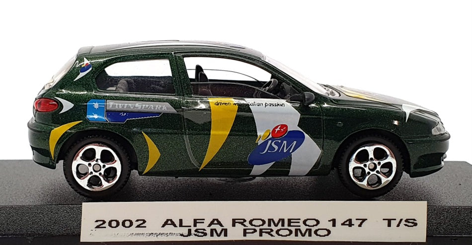 Majorette 1/43 Scale MJ01G - 2002 Alfa Romeo 147 T/S JSM Promo REWORKED