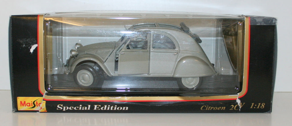 Maisto Citroën 2CV 特別版 1:18 Diecast Review Day - Maisto 1:18 Scale 1952 Citroën 2CV