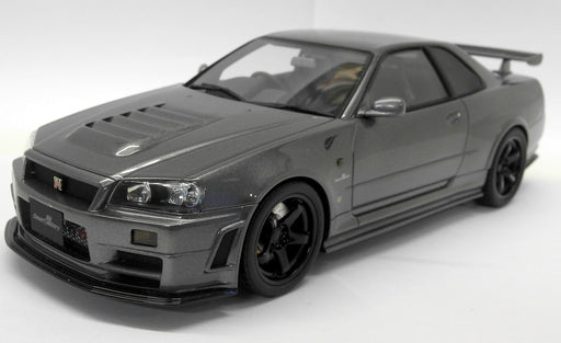 Otto 1/18 Scale resin OT232 Nissan Skyline GT-R R34 Omori Factory Grey Model Car