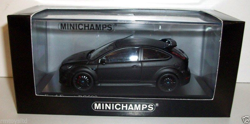 MINICHAMPS 1/43 - 400 088104 FORD FOCUS RS500 2010 - MATT BLACK