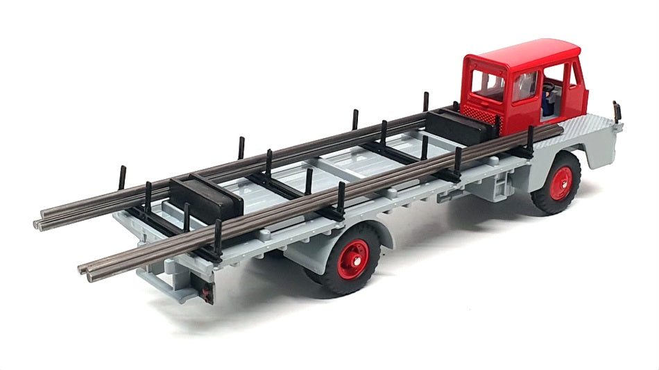 Atlas Dinky Toys Appx 20cm Long 885 - Saviem Sinpar Steel Carrier Truck - Red