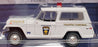 Greenlight 1/64 Scale Model Police Car 42920A - 1969 Jeep Jeepster - White
