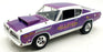Acme 1/18 Scale A1806125 - 1968 Plymouth Barracuda Billy The Kid - Purple