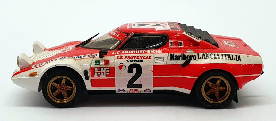 Starter 1/43 Scale Built Kit SR91220 - Lancia Stratos 1st Tour De Corse 1974