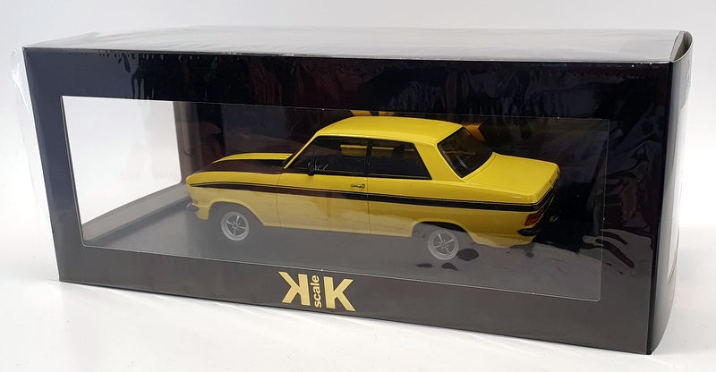 KK Scale 1/18 Scale Diecast KKDC180641 - 1973 Opel Kadett B Sport - Yellow