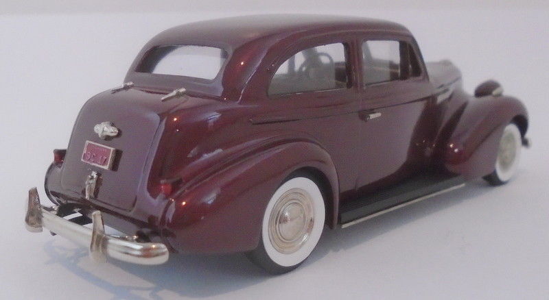 Brooklin Models 1/43 Scale BC017 1939 Buick Century 2-Door Sedan M-68 Maroon