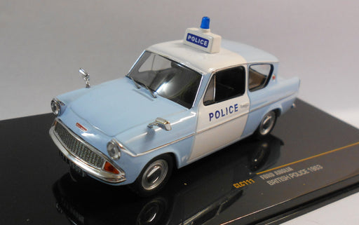 Ixo 1/43 Scale - CLC111 FORD ANGLIA BRITISH POLICE 1963