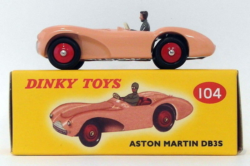 Atlas Editions Dinky Toys 104 - Aston Martin DB35  - Pink