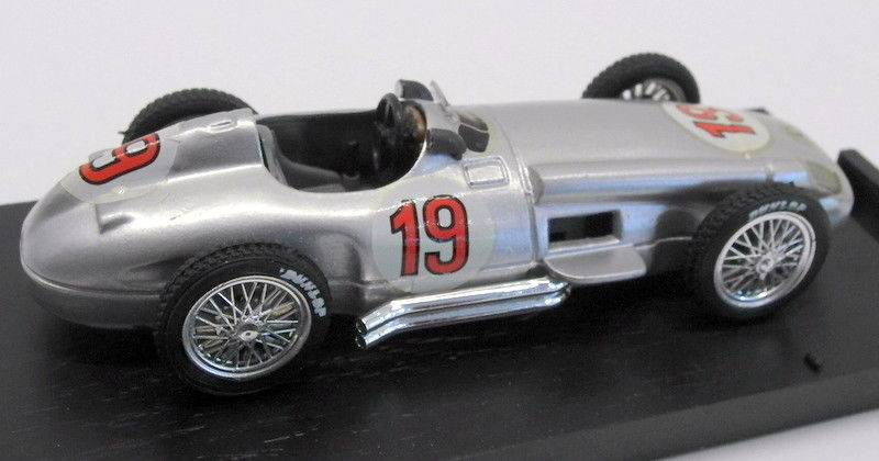 Brumm 1/43 Scale Diecast - S006 Mercedes W196 HP295 1954 #19 Karl King