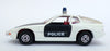Corgi 11.5cm Long Vintage Diecast CG40 - Porsche 924 Police - Black/White