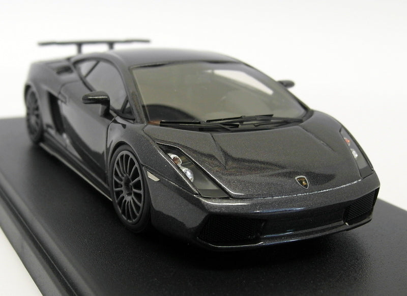 Looksmart 1/43 Scale Resin - LS283C Lamborghini Gallardo Superleggera 2007 Met Grey