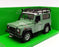 Welly 1/24 Scale Model Car 22498SP-W - Land Rover Defender - Green