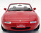 Kyosho 1/18 Scale KSR18031R - 1989 Mazda (MX5) Eunos Spider Roadster - Red