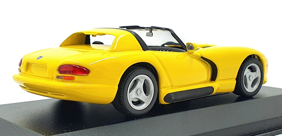Minichamps 1/43 Dodge Viper Cabrio 1993 - Argent - Réf 430144034 - Neuf