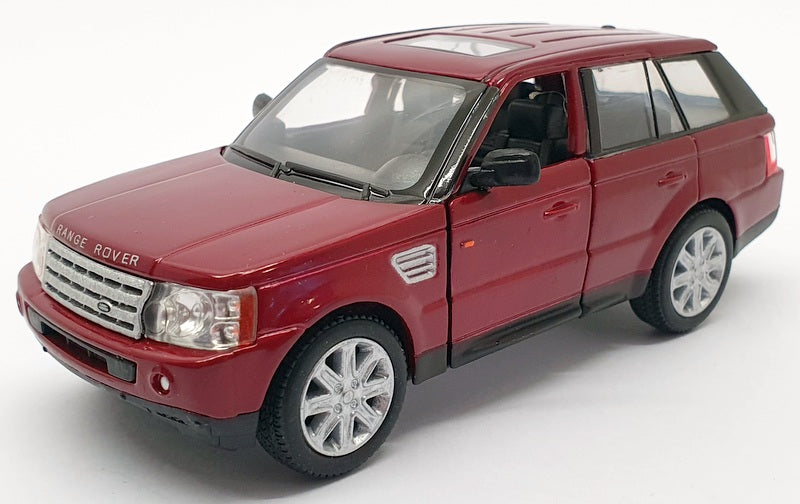 Kinsmart 1/38 Scale KT5321D - Range Rover Sport Back and Go - Burgundy