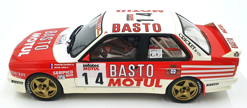 Otto Mobile 1/18 Scale Resin OT669 - BMW M3 E30 TDC1989 - Bastos M.Perin