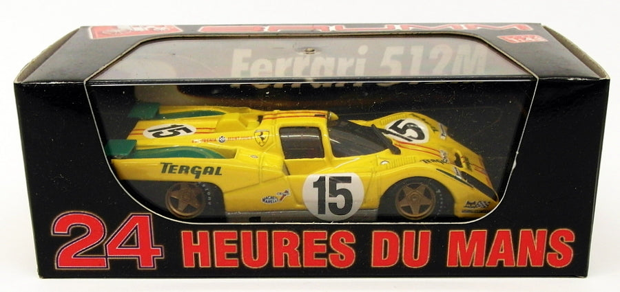 Brumm 1/43 Scale S046 - Ferrari 512M Suderia Montjuich LM '71