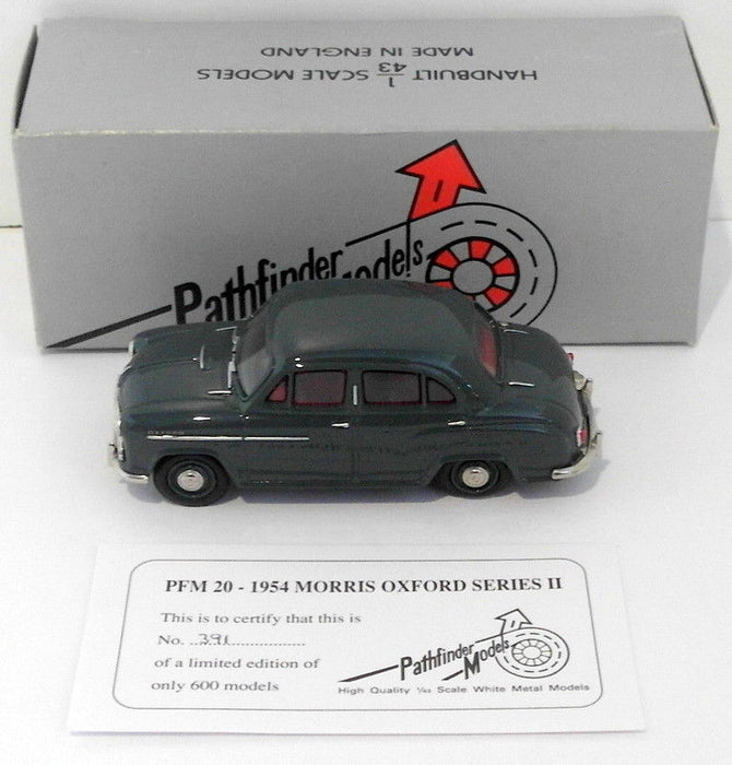 Pathfinder Models 1/43 Scale PFM20 - 1954 Morris Oxford Series II 1 Of 600 Grey