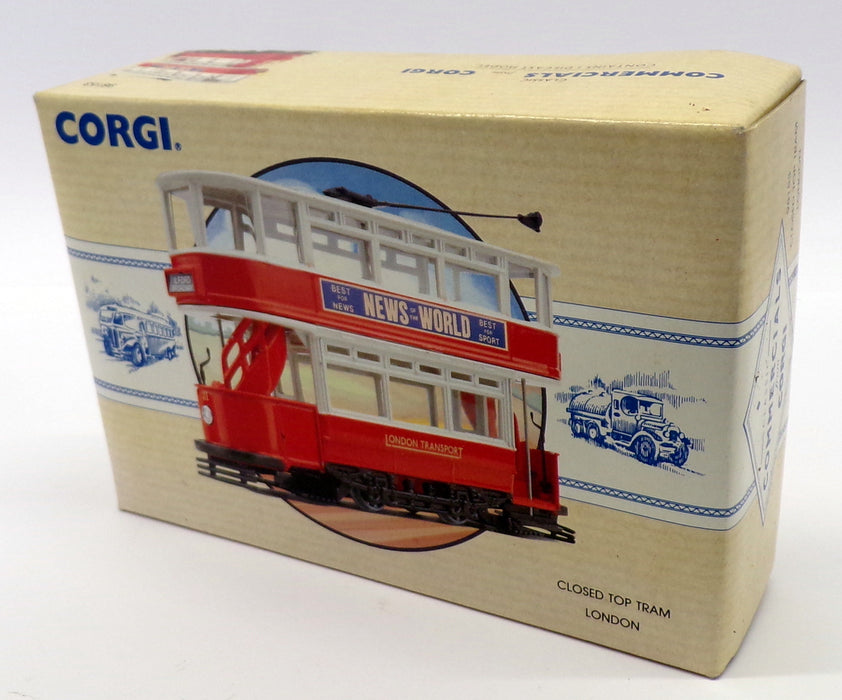 Corgi 1/76 Scale Diecast 98153 - Closed Top Tram Car - London