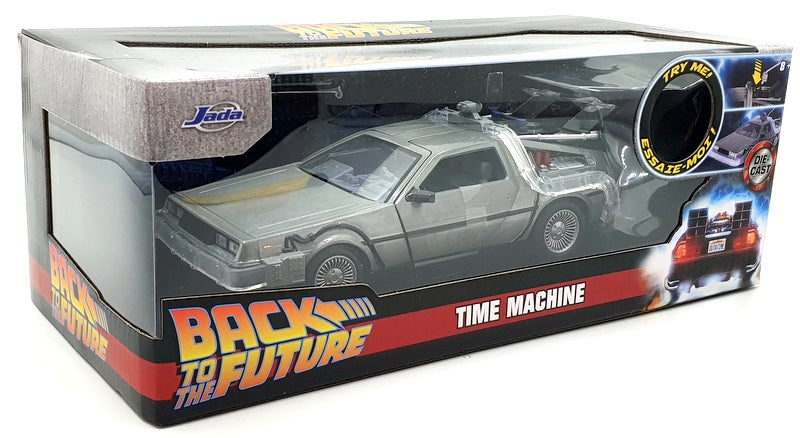 Jada 1/24 Scale Diecast 32911 - DeLorean Time Machine Light Up