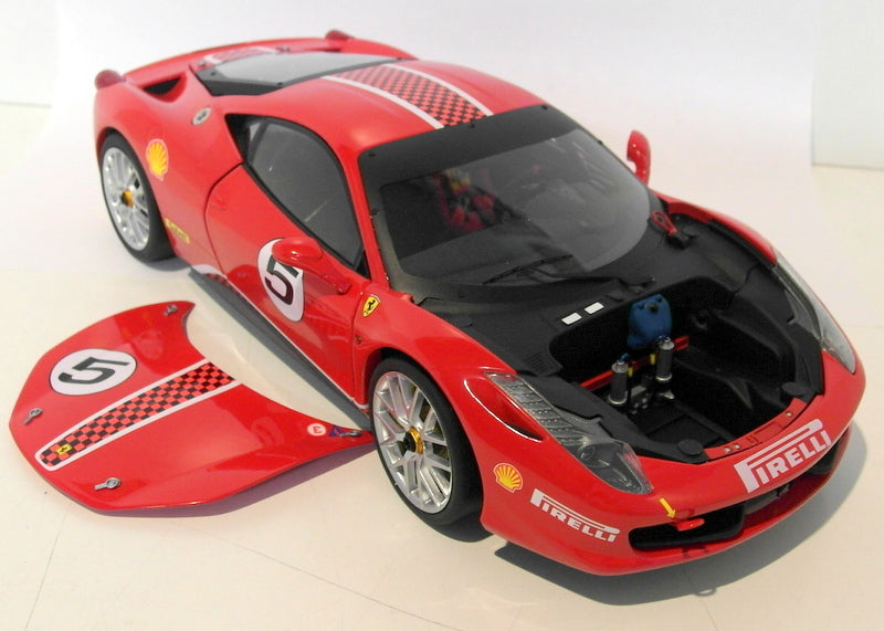 Hot Wheels 1/18 Scale Diecast - X5486 Ferrari 458 Challenge #5