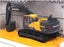 Burago 1/50 Scale 18-32086 -  Volvo EC220E Excavator - Yellow