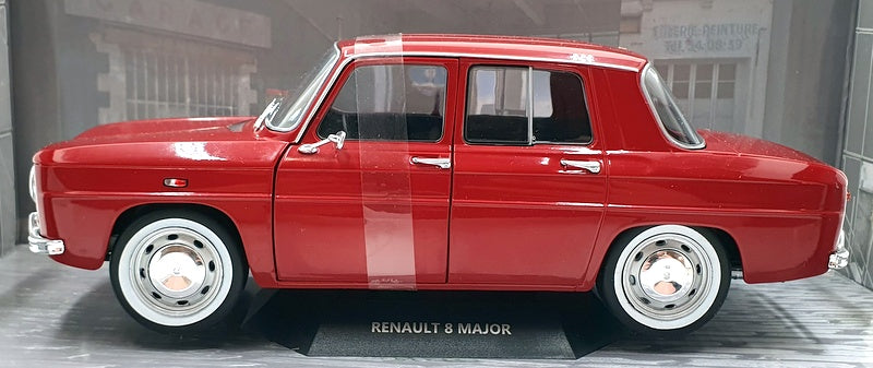 Solido 1/18 Scale Diecast S1803606 - Renault 8 Major Rouge Etrusque 1967 - Red