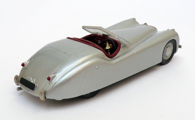 Western Models 1/43 Scale WMS6 - 1949 Jaguar XK120 Roadster - Silver