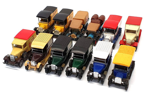 Matchbox Diecast Collection MB21521A - 12x Assorted Model Vans