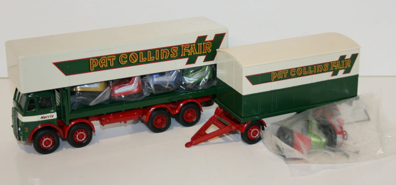 Corgi 1/50 scale 09901 ERF Dodgem truck & box trailer set Pat Collins Fairs