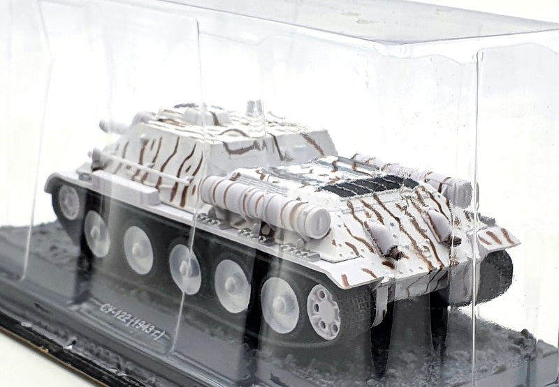 Altaya 1/43 Scale Diecast Tank MZ13 - SU-122 1943R. - White