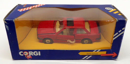 Corgi Appx 10cm Long Diecast 353 - BMW 325 - Red