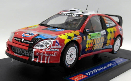 Sunstar 1/18 Scale Diecast - 4422 Citroen Xsara WRC Rally Acropolis 2006