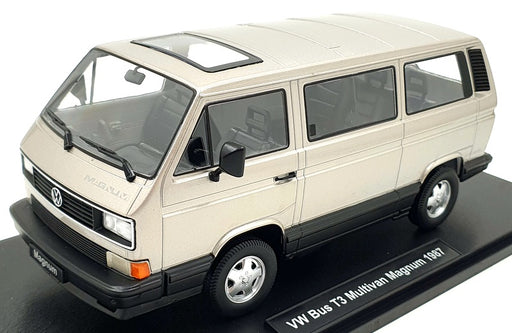 KK Scale 1/18 Scale Diecast KKDC180992 VW Bus T3 Multivan Magnum 1987 Silver