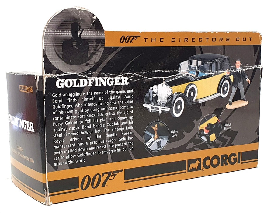 Corgi 1/36 Scale CC06803 - Rolls Royce III 007 James Bond - Goldfinger